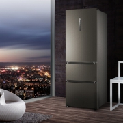 海尔（Haier）  BCD-310WDPG 310升 三门冰箱