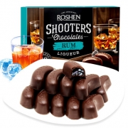 如胜（ROSHEN）  酒心巧克力 白兰地/朗姆口味 150g