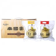 庄怡 南国蜜柚2粒装 1红柚+1白柚 2.5±0.15kg 精品礼盒装 柚子 新鲜水果