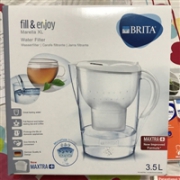 BRITA 碧然德Marella XL滤水壶3.5升 白色  一壶一芯