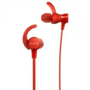 索尼（SONY）MDR-XB510AS 防水运动耳机 IPX5/7 耳挂式 红色