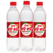 珍珍 碳酸饮料 荔枝味汽水 520ml*15瓶 整箱