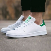Adidas Originals 阿迪达斯 Stan Smith 男款复古小白鞋 绿尾  £40.53