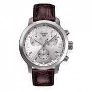 Tissot 不锈钢真皮表带腕表