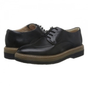 Clarks 女士真皮厚底休闲鞋