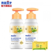 青蛙王子 儿童二合一 洗发沐浴露 360ml*2瓶 无硅油