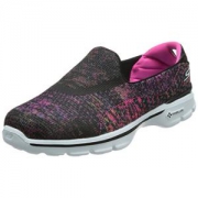 Skechers 斯凯奇 GO WALK 3系列 女 轻质彩色一脚蹬健步鞋 14057