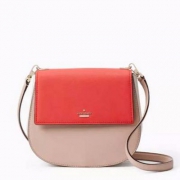 kate spade 凯特丝蓓 多款女包2折起，真皮拼色单肩包 新低2.8折$83.3
