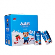 三剑客 小玩熊儿童成长牛奶 草莓味200ml*8