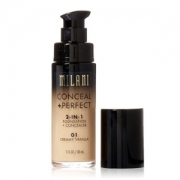 milani 水润遮瑕二合一粉底液 #01 30ml