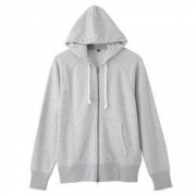 MUJI 无印良品 男士拉链卫衣