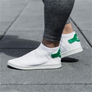 Adidas 阿迪达斯 Stan Smith Sock Primeknit 袜套绿尾板鞋