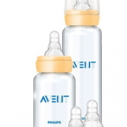 AVENT 新安怡 SCD803/01 标准口径 玻璃奶瓶 240ml+120ml 套装  45元（89元，199-100）