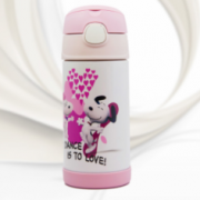 THERMOS 膳魔师 真空不锈钢吸管杯 F4011 SNP002 99元包邮
