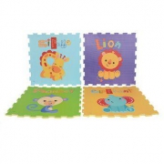 Fisher-Price 费雪 DYM38 益智早教 爬行垫 *4件 +凑单品