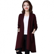 RANJU  女装中长款开衫外套