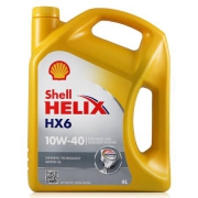 新低价：壳牌（Shell）合成机油 黄喜力 Helix HX6 10W-40 SN级 4L