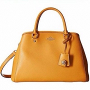 蔻驰 COACH Crossgrain Small Margot Carryall女士真皮单肩斜挎包 $154.99