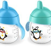 中亚Prime会员： PHILIPS 飞利浦 AVENT MY 企鹅 吸管杯 2个 270ml