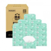 洁云（Hygienix）抽纸 雅致生活3层100抽软抽面巾纸 27包装 （整箱销售） *3件+凑单品