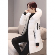 Freefeel 女装中长款保暖棉服