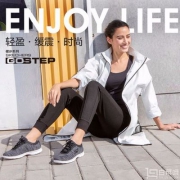 Skechers 斯凯奇 GO STEP系列 14347 女士轻质绑带健步鞋 多色