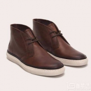 Frye 弗莱 男士真皮系带高帮板鞋