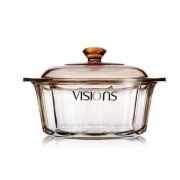 康宁（VISIONS）   VS-22-DI 晶钻透明汤锅 2.2L