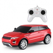 星辉 Rastar 遥控车 1:24 路虎极光越野遥控汽车模型 玩具车 红色