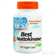 低过海淘，溶血栓降压  Doctors Best 纳豆激酶胶囊 90粒*2瓶