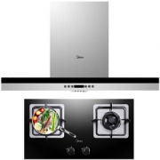 美的(Midea)DT328+Q360B 欧式烟灶套装，赠厨具5件套+凑单品