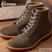 美国纯手工，Chippewa 6英寸中帮工装靴 $99.99