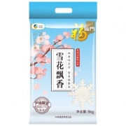 限地区：福临门 雪花飘香 粳米长粒香 东北大米 5kg