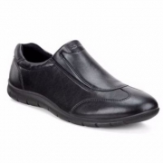 国内￥1399，ECCO 爱步 Babett II  芭贝特系列 女士真皮一脚蹬休闲鞋  $47.99