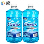 强力去污# 浩聚 雨刮水玻璃清洗剂2桶4L装