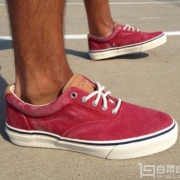 Sperry STRIPER CVO 男士帆布系带鞋