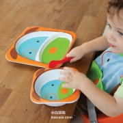Skip Hop 可爱动物园 餐具碗碟套组 多款*2套