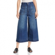 Free People Dawn To Dusk 阔腿牛仔裤