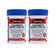 Swisse 儿童鱼油咀嚼胶囊 90粒*2瓶 酸酸甜甜