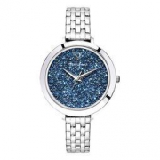 Pierre Lannier 连尼亚 星空系列 099J661 蓝钻钢带女士手表