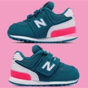 凑单小白菜！New Balance 新百伦 574系列 大童款复古运动鞋