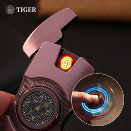 tiger虎牌煙具充電打火機指尖陀螺