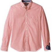 限尺码！Nautica诺蒂卡Gingham Plaid男衬衫