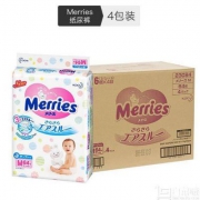 Merries 日本花王 M64（6-11kg）纸尿裤*4包