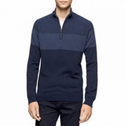 限码好价！Calvin Klein Raglan Color Block男毛衣