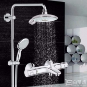 镇店之宝，GROHE 高仪 129111 保颂大顶喷 4键11式富氧双花洒套装 送Brita滤水壶