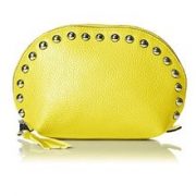 REBECCA MINKOFF Dome Pouch 真皮手拿包