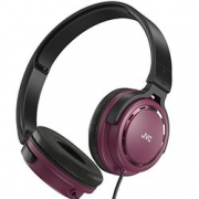 JVC 杰伟世 HA-S520-R 便携折叠头戴式耳机  139元包邮