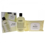 Philosophy 三合一 草本精华洁面乳 480ml+温和卸妆洁面湿巾 30片装