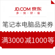 京东 笔记本电脑 品类优惠券